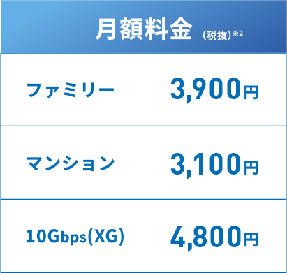 DD光の月額料金